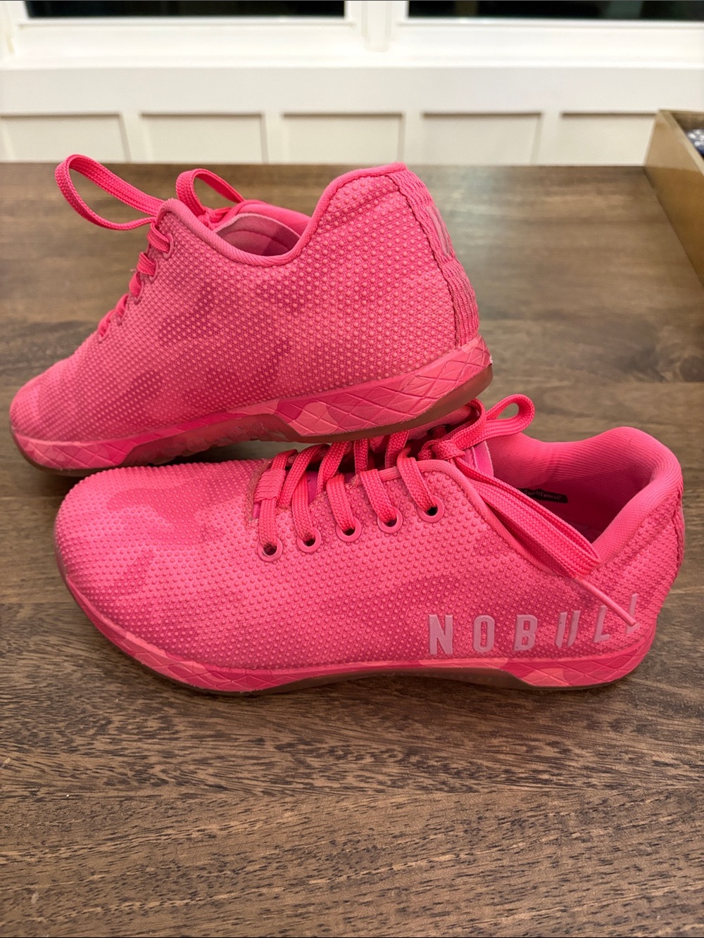 NOBULL Hot Pink Athletic Sneakers